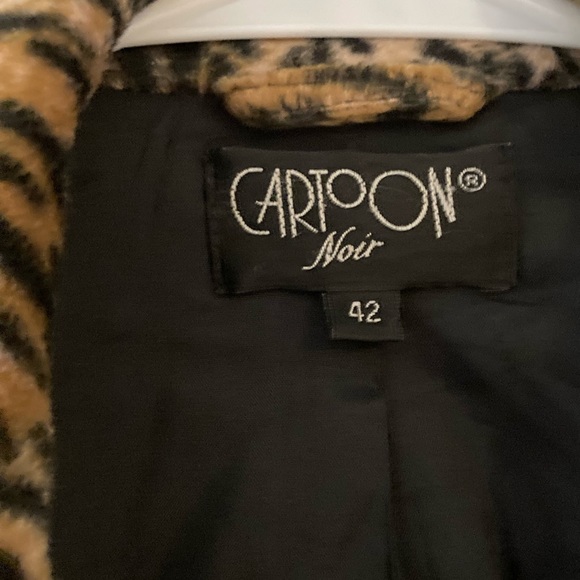 Vintage Leopard Print Jacket in velvet - Picture 5 of 11